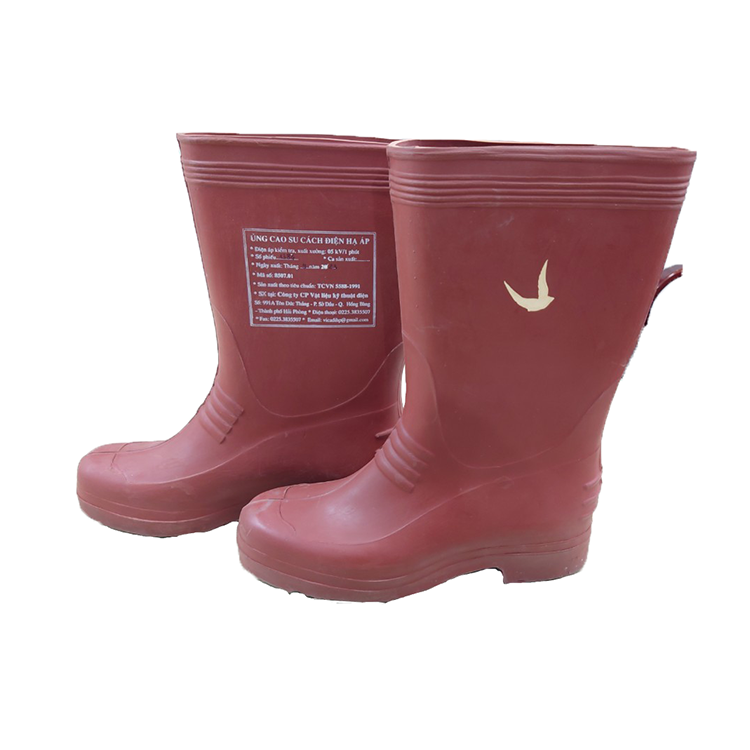 Ủng cao su cách điện hạ áp HCD-01 Ủng cao su cách điện hạ áp HCD-01